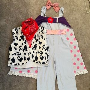 Woody and Little Bo Peep couples costumes